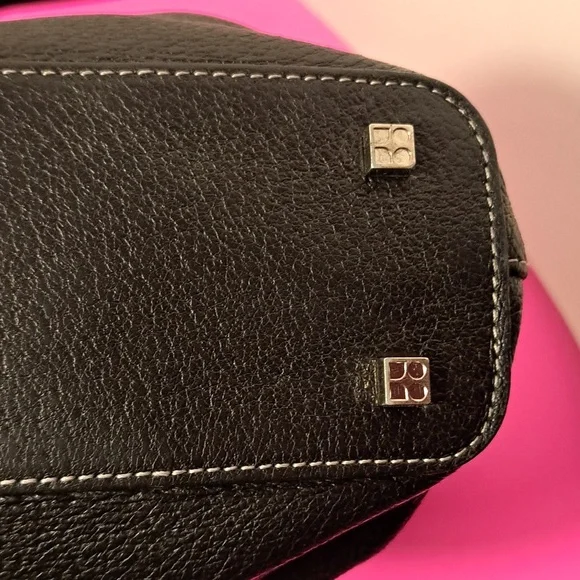 Kate Spade Classic Black Shoulder Bag Leather Made In Italy VINTAGE 1990'S Rare - Picture 8 of 13